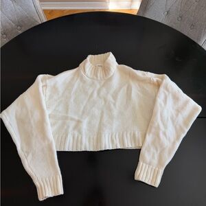 Wilfred Cream Turtleneck Sweater